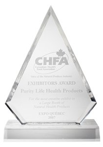 Purity Life Exhibitor Award 2007