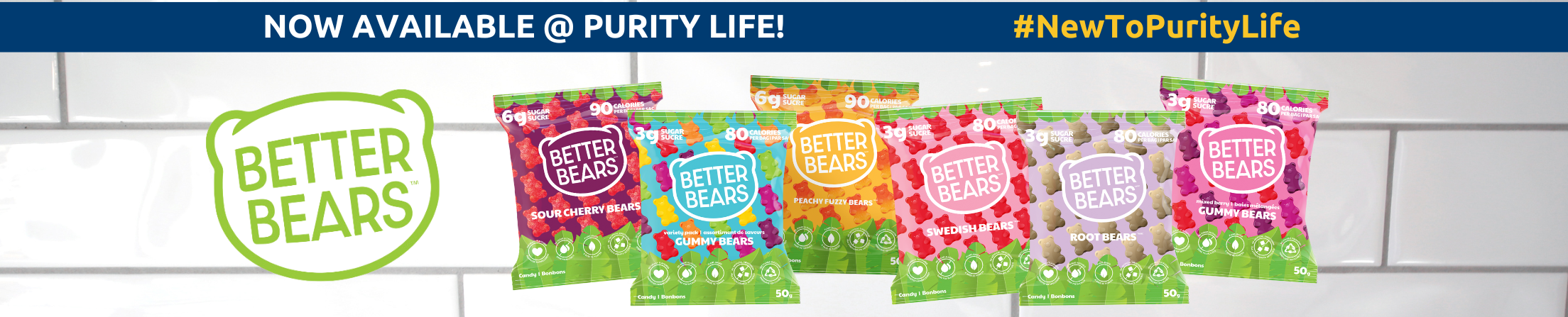 Better Bears New to Purity Life!