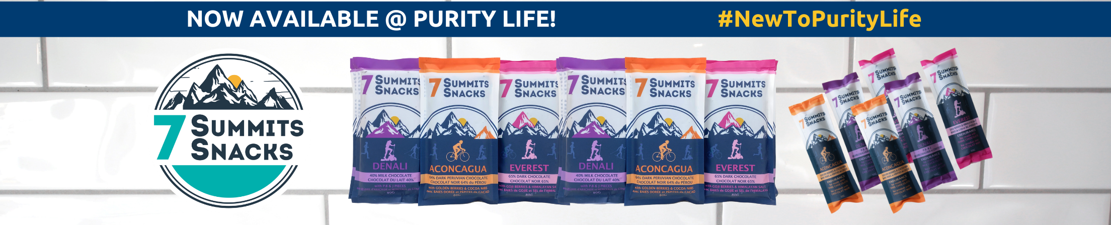 7 Summits Snacks New to Purity Life!