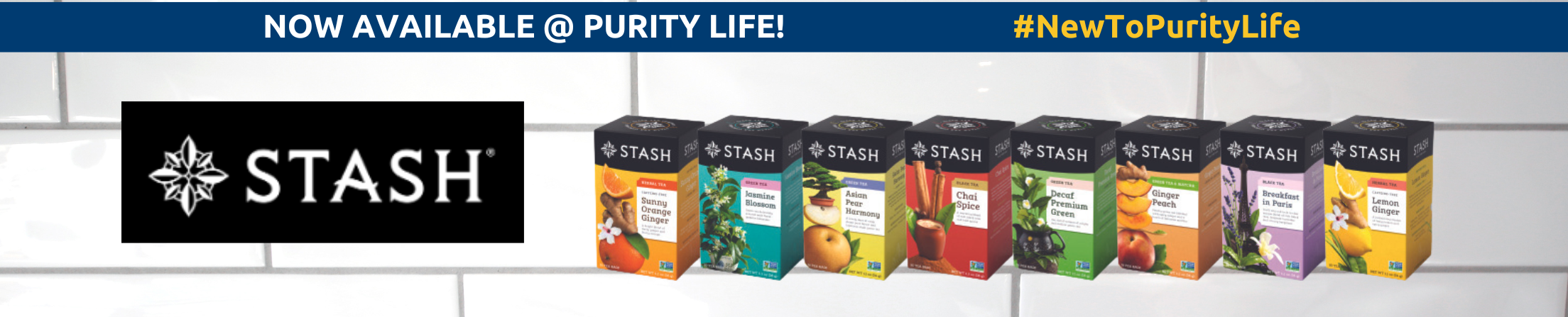 Stash NOW AVAILABLE @ PURITY LIFE!